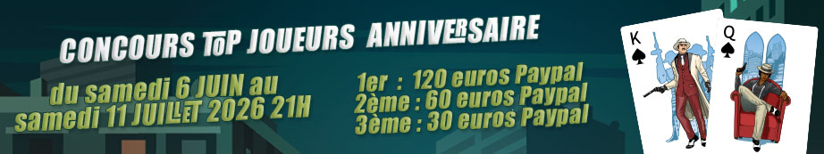 10 parties gratuites chaque jour.